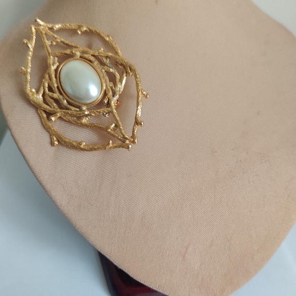 Vintage MCM modernist statement brooch - Picture 3 of 8